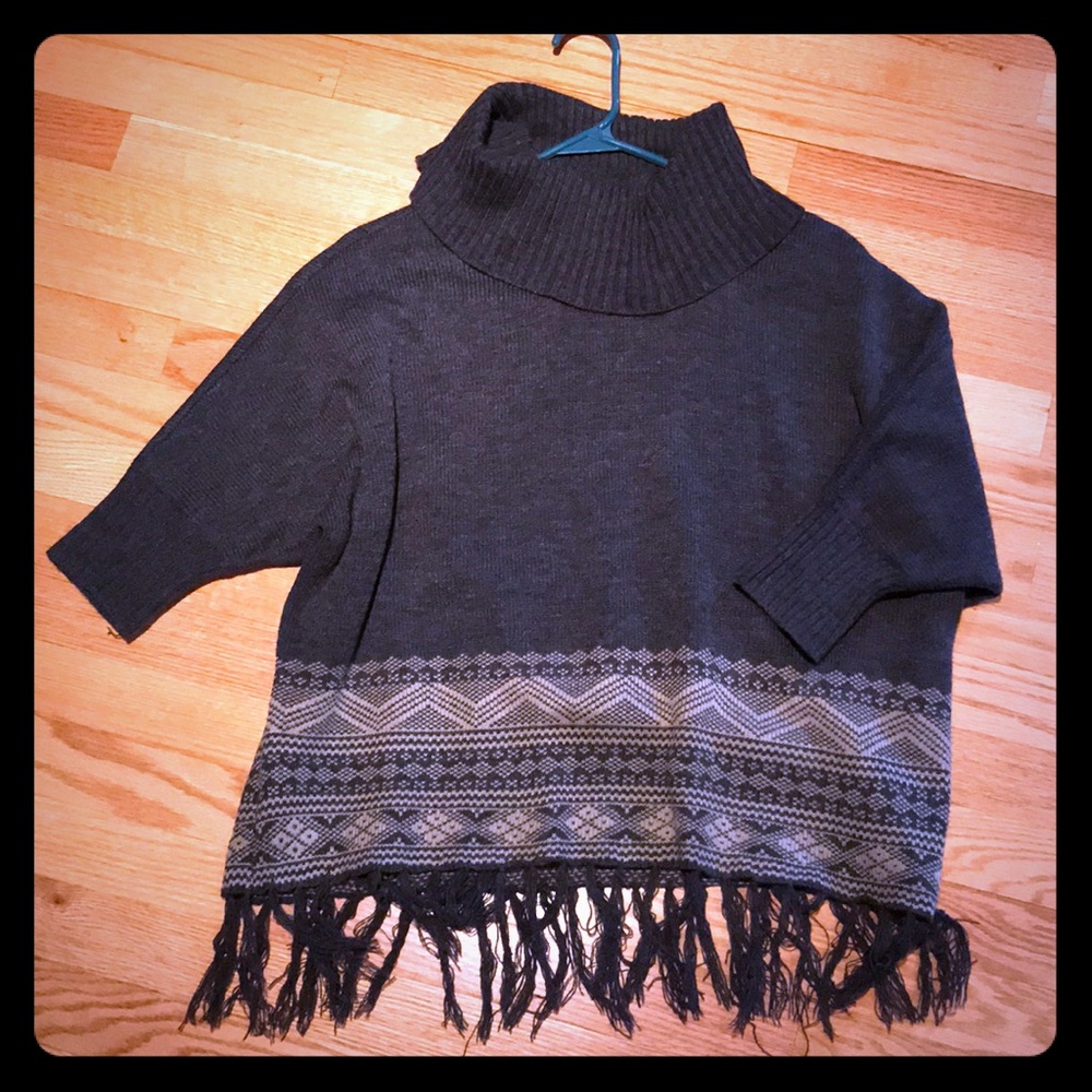 Beautiful poncho sweater
